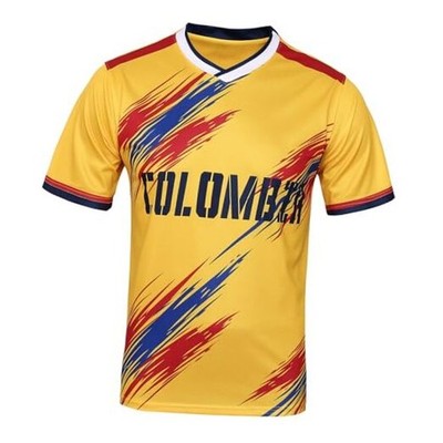 2026 World Cup Fan Soccer Jersey - Argentina,Brazil,Mexico,Canda Large Colombia