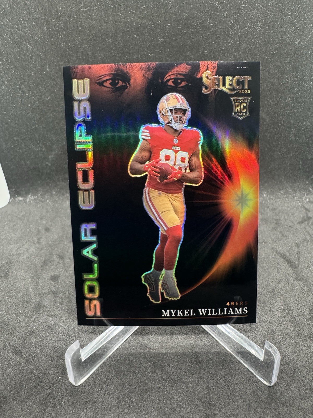 2025 Panini Select Solar Eclipse Rookie Mykel Williams (RC) 49ers SSP Case Hit!!