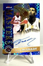 Tracy McGrady 2025-26 Topps Finest #MA-TM Masters Auto Blue X-Fractor 1/99
