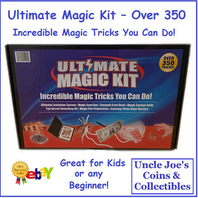 Ultimate Magic Kit Over 350 Incredible Magic Tricks You Can Do! Perfect For Kids