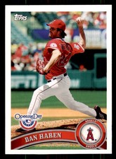 2011 Topps Opening Day #154 Dan Haren Los Angeles Angels