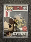 Funko Pop Cactus Jack #105 WWE GameStop Exclusive Figure w Protector Autographed