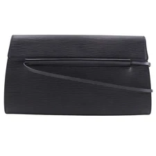 LOUIS VUITTON M52022 Dinar Shoulder Bag Noir black Epi Leather Women