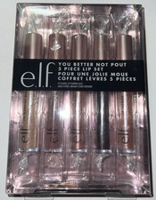 e.l.f. You Better Not Pout 5 Piece Lip Set, N...