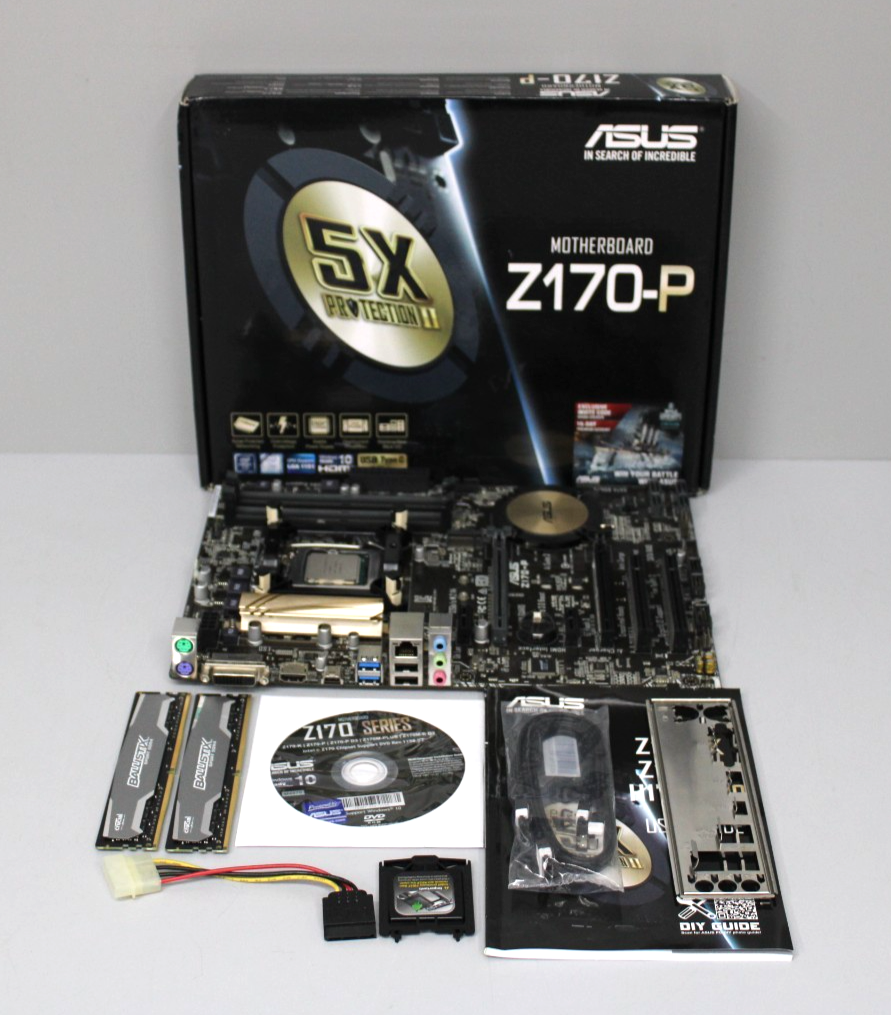 ASUS Z170-A & Intel i5-6600K & クーラー セット ASUS Z170-A & Intel i5-6600K & クーラー セット 【公式通販】