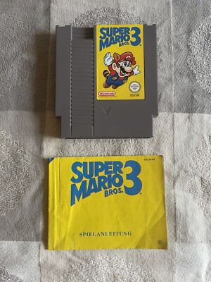 Super Mario Bros. 3 - MIT Anleitung - 1988 - NES Nintendo Entertainment Getestet