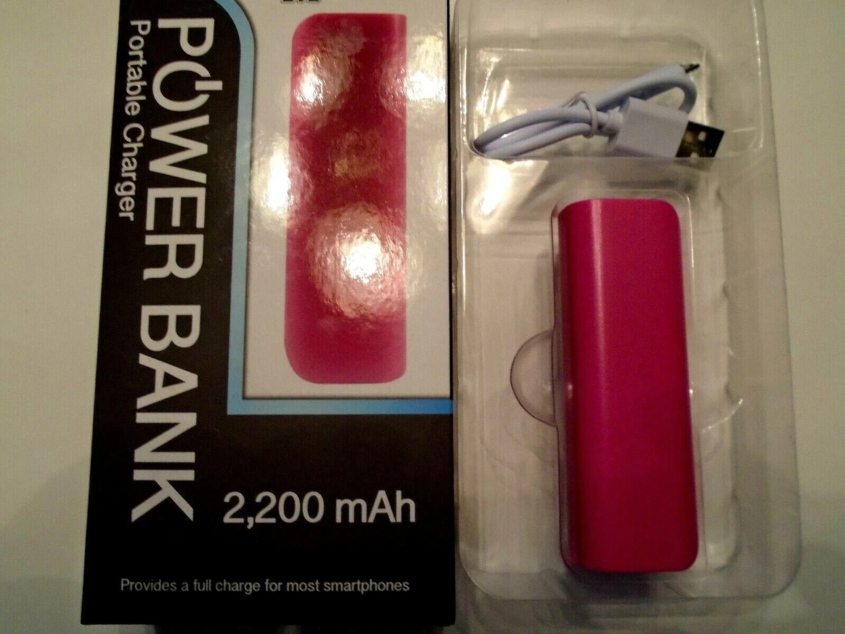 Mobil Essentials Power Bank Portable Charger 2 200 mAh