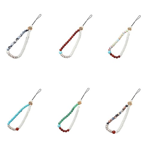 Anti-lost Beaded Phone Chain Bodhi Cute Phone Strap Phone Charm - Zdjęcie 2 z 12
