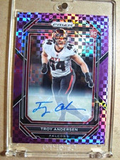 2022 Troy Andersen Panini Prizm Rookie Purple Power Prizm Autograph RC /49 🔥🔥