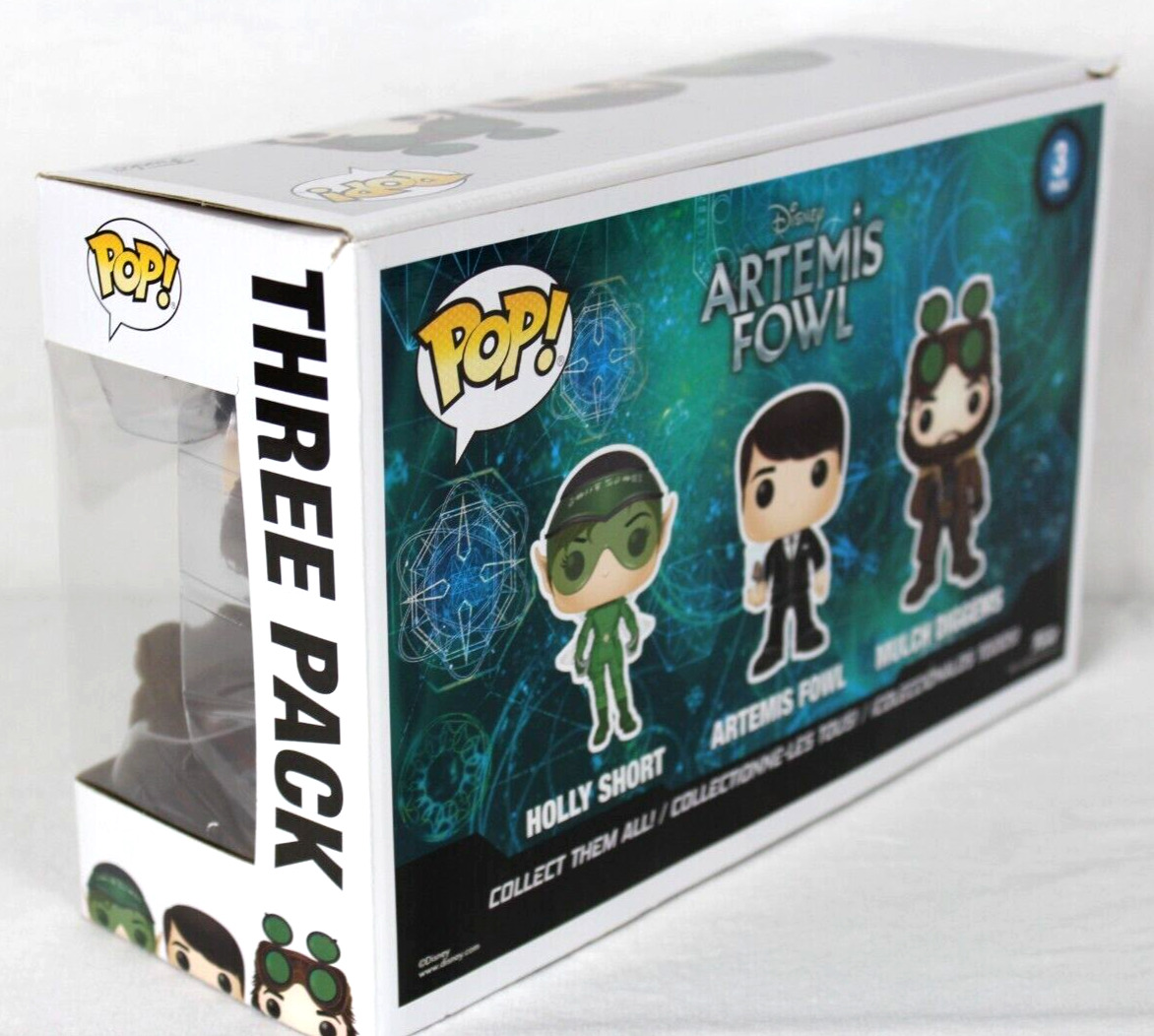 Funko Pop! Artemis Fowl - Artemis, Mulch and Holly - 3-Pack