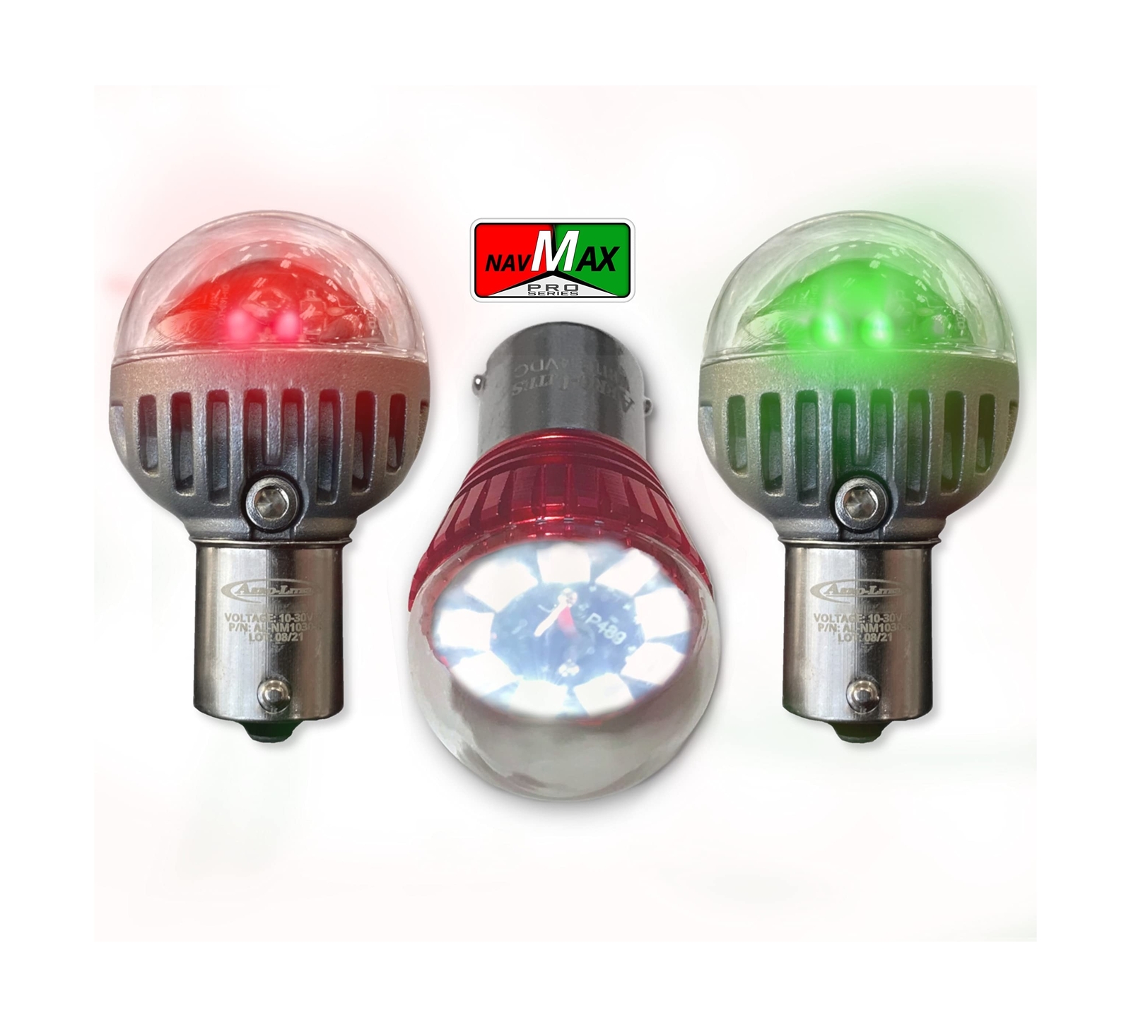 Position Light Bulbs LED Aircraft Navigation/Position Light Bulb Set | 28VDC Red/Green/White ...
