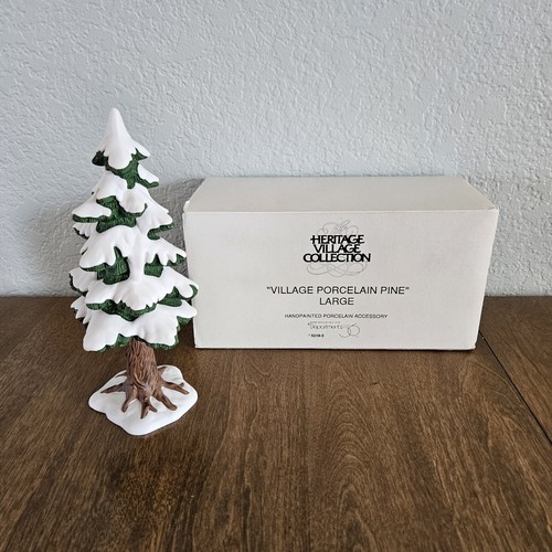 Department 56 Accessories “VILLAGE PORCELAIN PINE” LARGE #5218-3