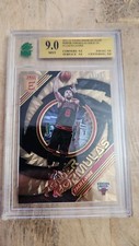 zach Lavine Donruss Elite power formulas gold /10, Graded MNT 9