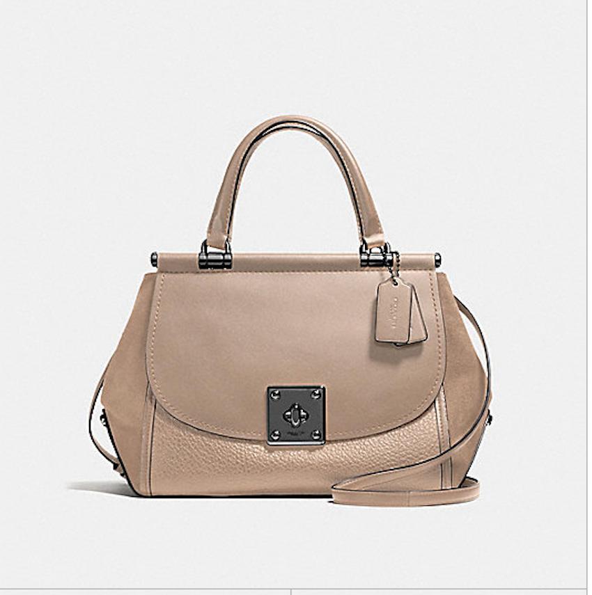 NWT Coach DRIFTER CARRYALL Stone Gray 38389 | eBay