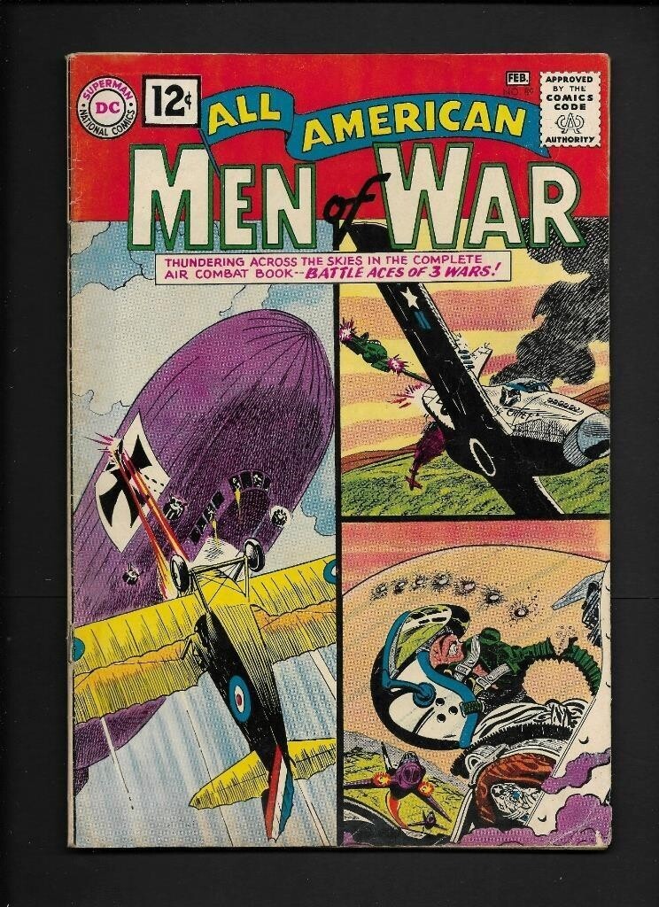 All American Men of War #89 VG 4.0 High Res Scans *g | eBay
