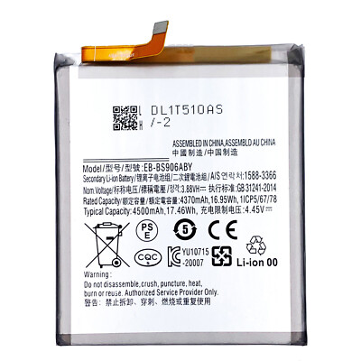 For Samsung Galaxy S22+ Plus SM-S906U EB-BS906ABY Battery Replacement 4500 mAh