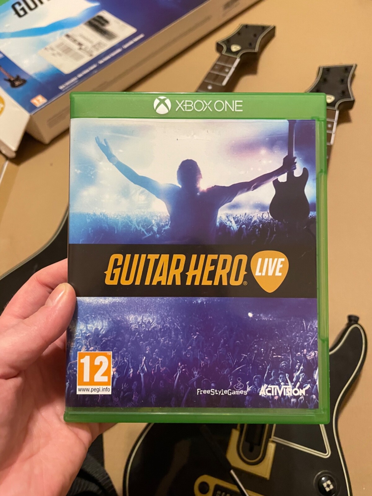 Guitar Hero Live Two Guitars & Game (Xbox One) in Original Box eBay