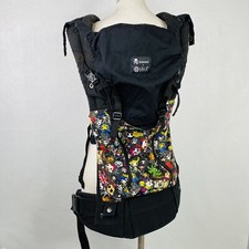 Tokidoki Lillebaby Rebel Pattern Ergonomic All Seasons Baby Child Carrier Black