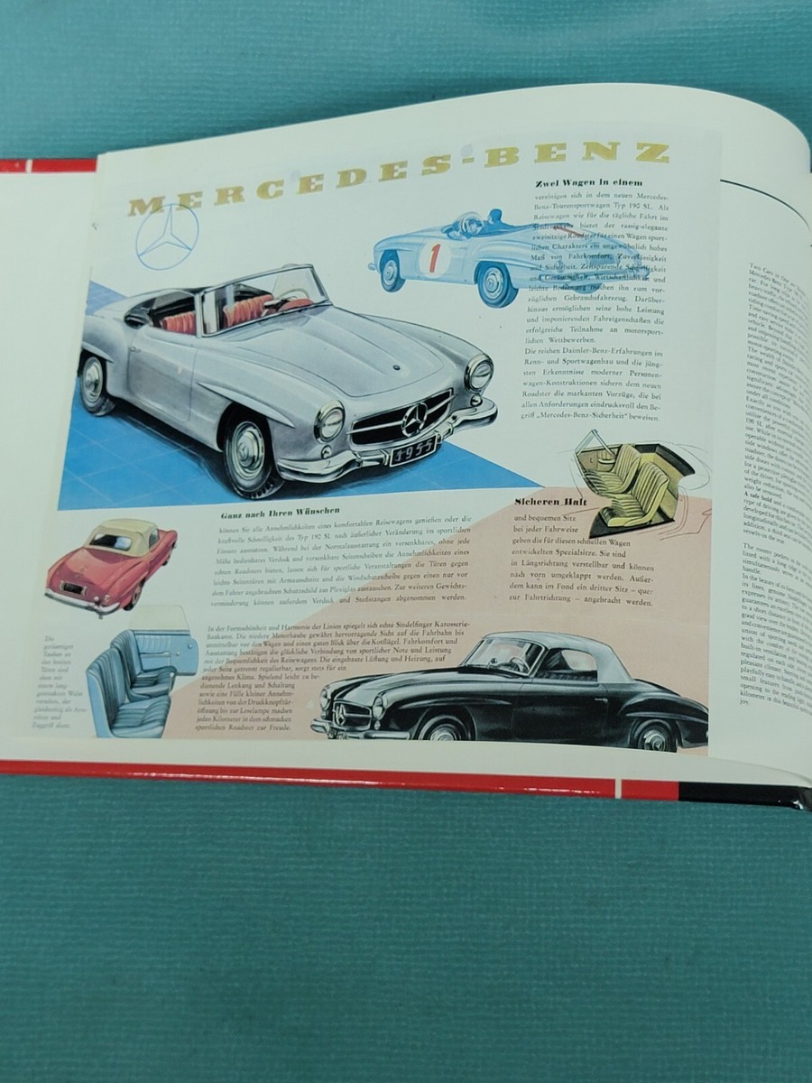 MERCEDES 190SL 1955-1963 SCHIFFER AUTOMOTIVE SERIES BOOK 190 SL