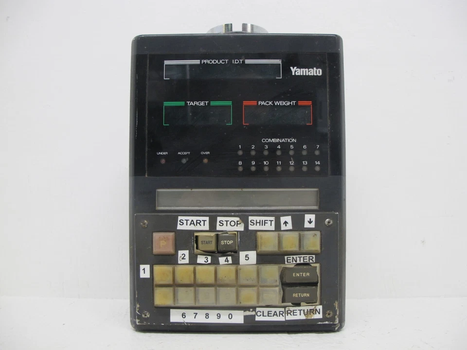 Yamato Weighing Scale Controller Operator Interface Keypad Control CFC CON1C - Image 2 of 4