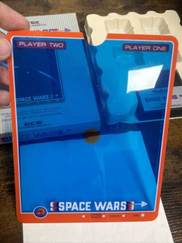 Space Wars Vectrex - Complete w/ Box, Overlay, Manual, Tray & Cart - Tested CIB - Picture 4 of 24