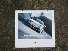 Porsche official showroom Calendar 2005 - Powered by Porsche  - 59 x 55.5 cm's