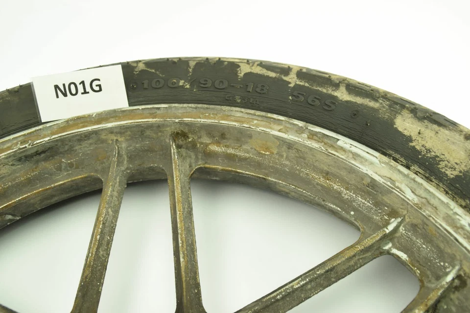 Moto Guzzi V 50 III PF - Rear wheel wheel rim rear N01G - Image 3 of 3