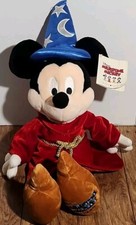 DISNEY MICKEY MOUSE FANTASIA SORCERER  S APPRENTICE PLUSH LIMITED EDITION