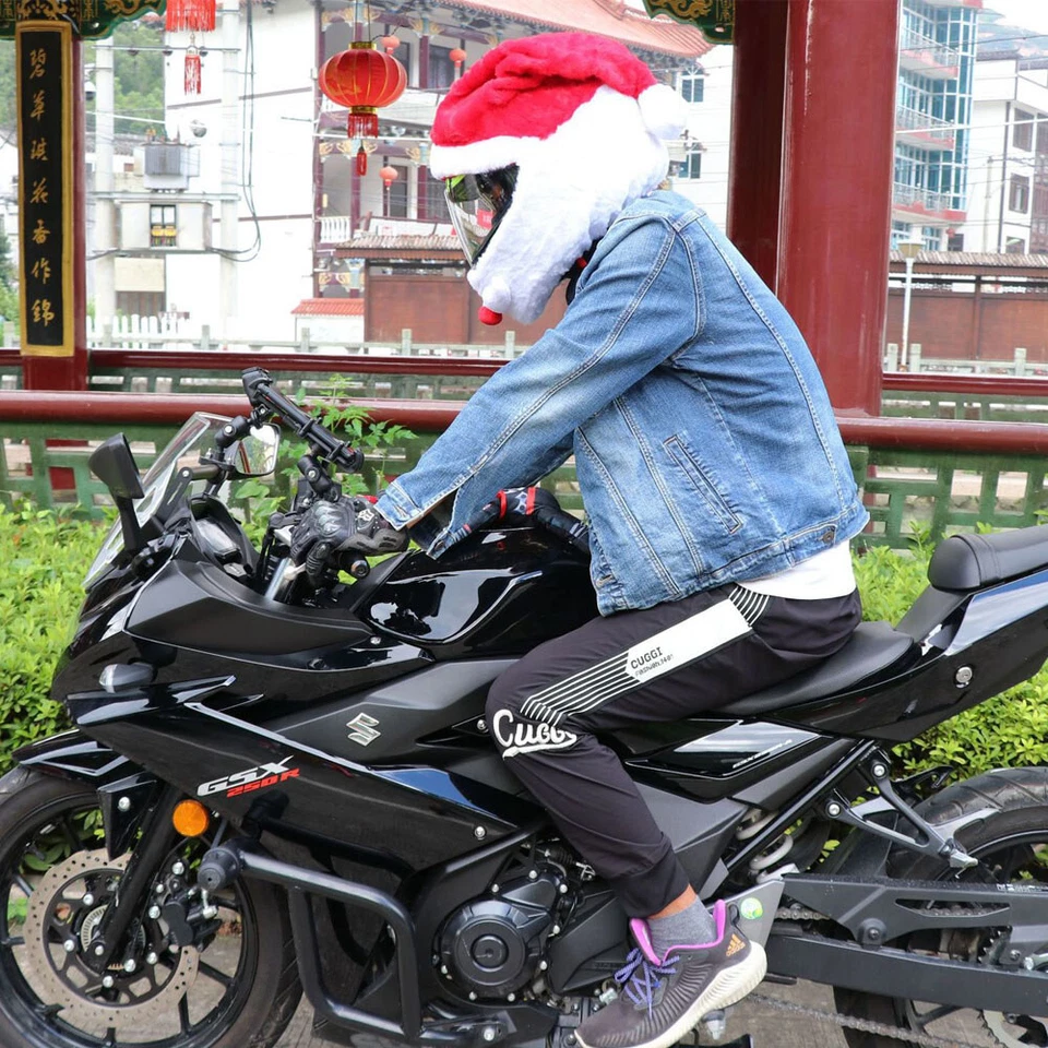 Motorcycle Helmet Cover Motorbike Funny Crazy Case for Modular Full Face Helmet - Image 3 of 4