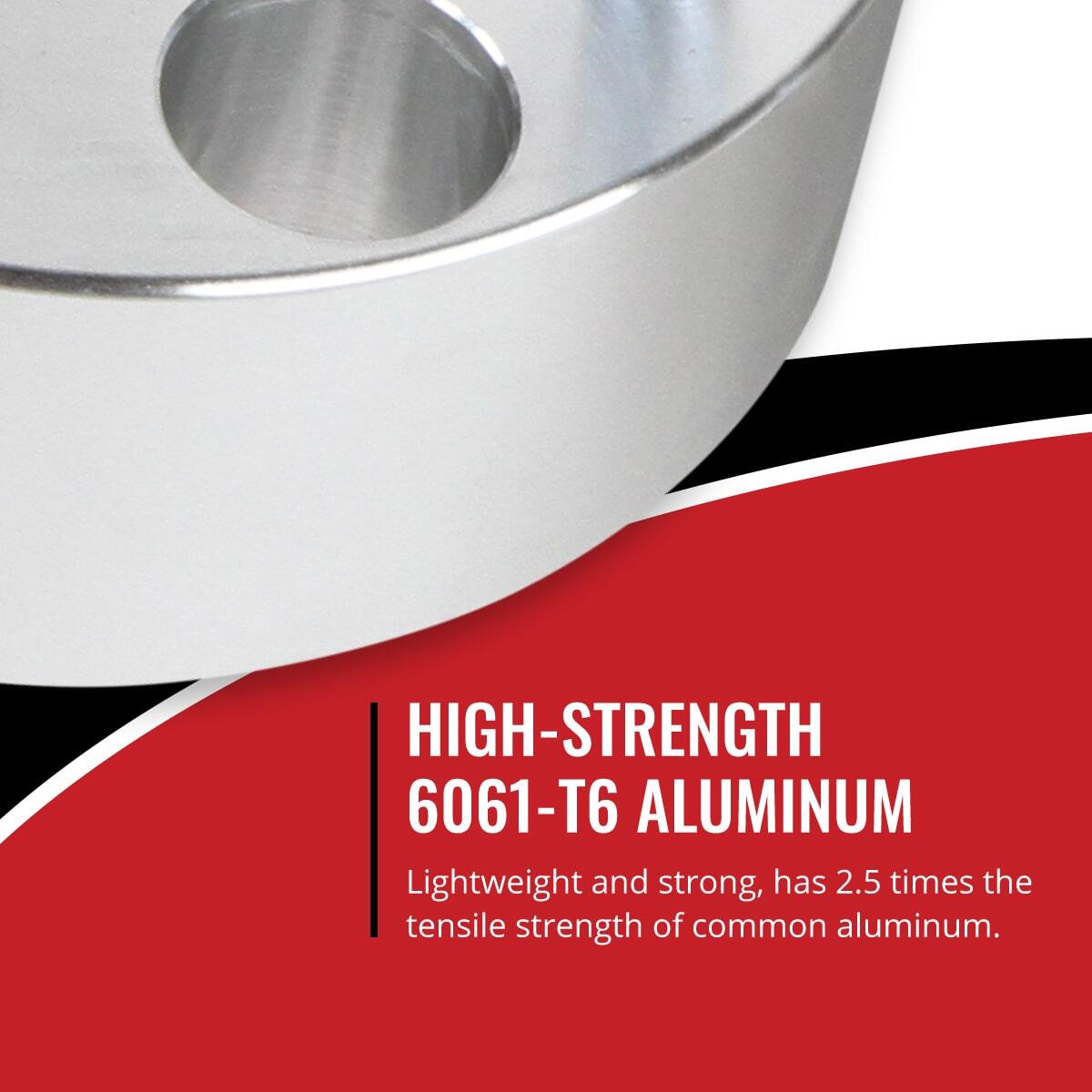 2pc 2" Wheel Spacers for Hummer H1 H2 H3 Truck SUV Adapters Lugs Stud