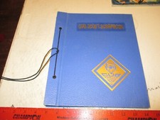 Vintage Cub Boy Scout Scrapbook 1960s, Unused