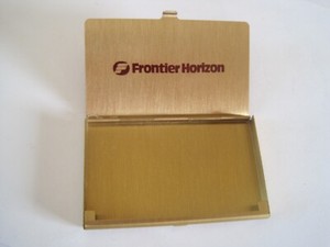 Frontier Airlines Business Card Holder Frontier Horizon