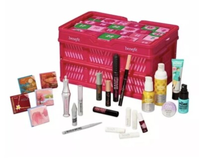 Benefit Cosmetics The Gorgeous Grocer Beauty Advent Calendar Set 2024 - New $322