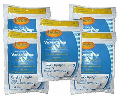 15 Eureka LS Sanitaire Bags LiteSpeed Bagged Boss Signature Genesis Power