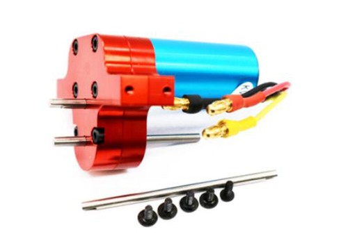 Metal Gearbox w/380 Brushless Motor Transfer for 1/16 WPL C14 C24 B14 B24 B16/36 - 第 4/11 張圖片