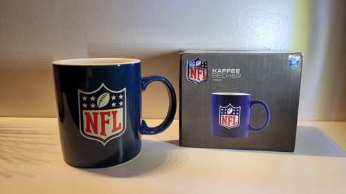 NFL Football Tasse Kaffeetasse, Teetasse in weiß/rot/blau mit Logo. Superbowl - Bild 8 von 12