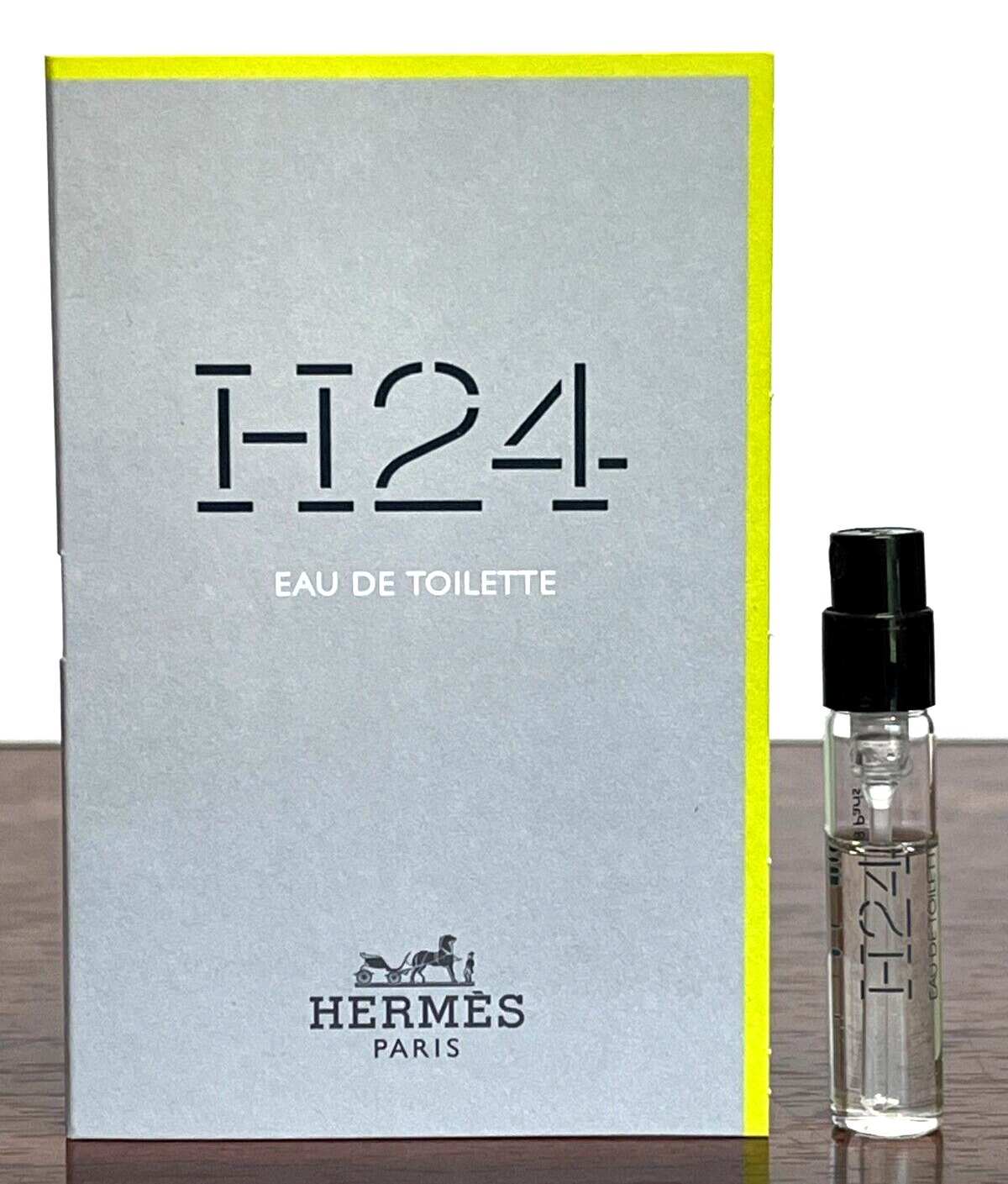 H24 By HERMES 0.06z / 2ml EDT Spray Sample NEW ON CARD