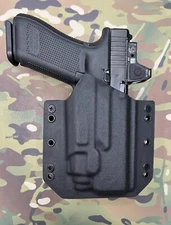 Black Kydex Holster for Glock 47 Streamlight TLR-7