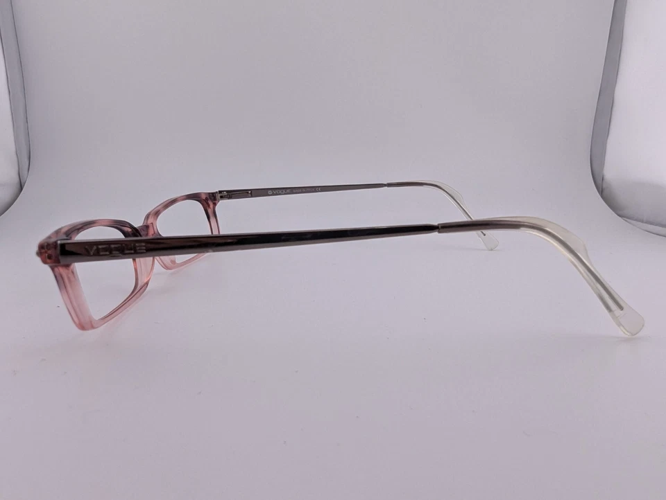 Solo monturas para gafas Vogue, VO 2380 1369, 50-16-140, hechas en Italia, rosa/azul Foto 4 de 4