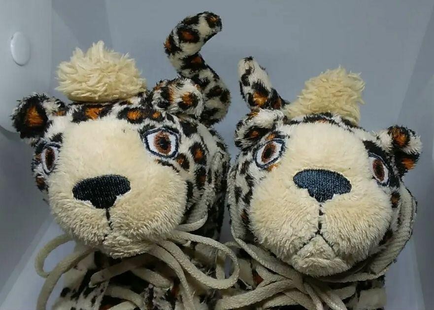 Baby Size! Adidas Jeremy Scott JS LEOPARD V24578 US8.5K(Not8.5) No Box G+ image 3