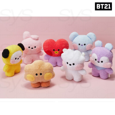 BTS BT21 Official Authentic Goods BIG & TINY Standing Doll +