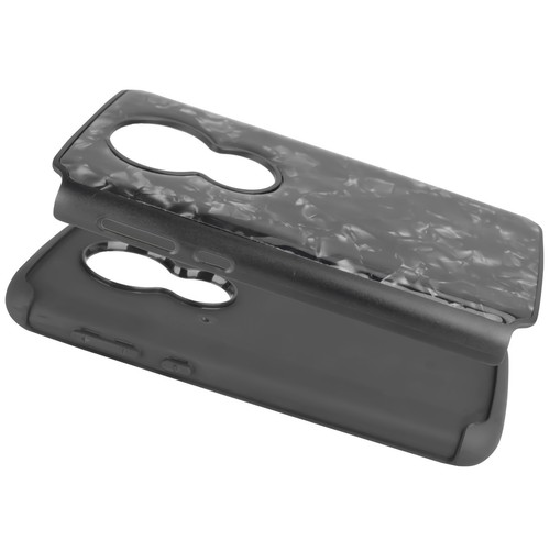 Für 5,2" Motorola Moto E5 Play Hybrid Hartglas Bumper Rand Hülle - Bild 14 von 29