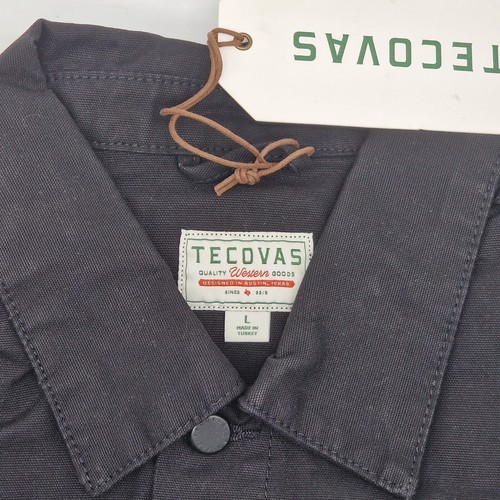 Tecovas men`s waxed canvas trucker jacket Cowboy Western Herren Jacke - Picture 2 of 7