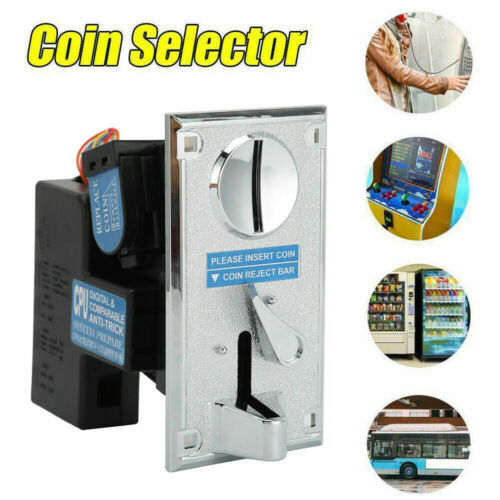 CPU Coin Acceptor Selector Box For Mechanism Vending Machine Mech Arcade Game - Picture 1 of 12