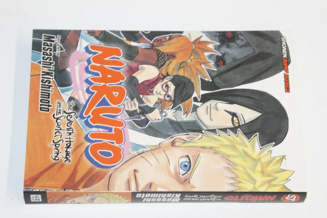 Masashi Kishimoto Naruto The Seventh Hokage And The Scarlet Spring