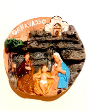 MAGNETE CALAMITA  FRIGO FRIGORIFERO SOUVENIR FRIDGE MAGNET CITTA'  ORNAVASSO