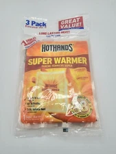 HotHands SUPER WARMER larger size  3pkgs=9 super warmers  exp 11/2023