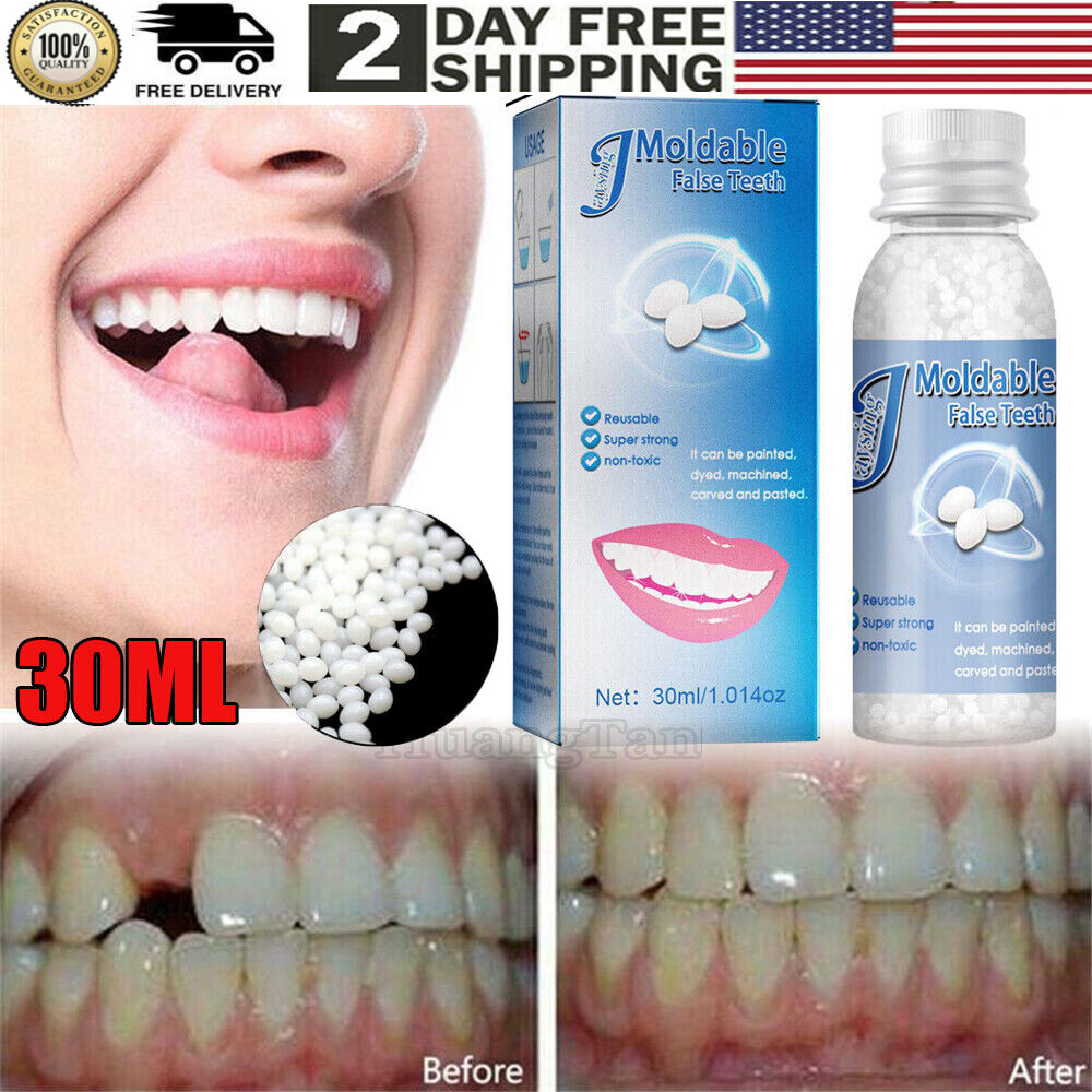 Strong Teeth Tooth Repair Permanent Dental Cement Cavity Filling Kit
