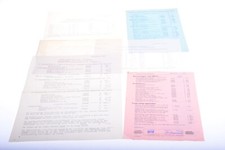   LOT OF LEICA ORIGINAL 1960 PRICE LISTS DUTCH 123