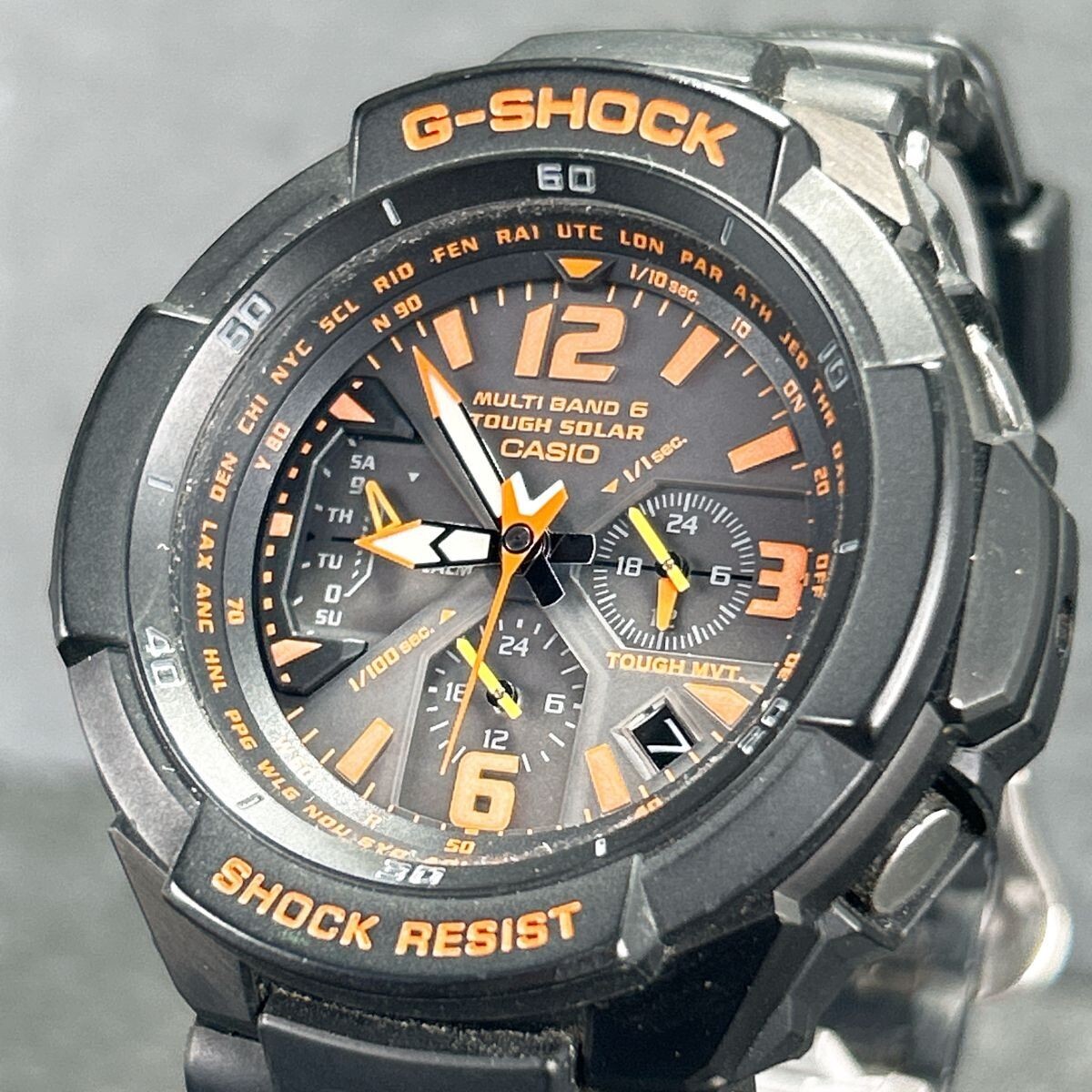 Casio G-shock GW-3000B-1AJF Sky Cockpit Aviation Solar Radio Men's